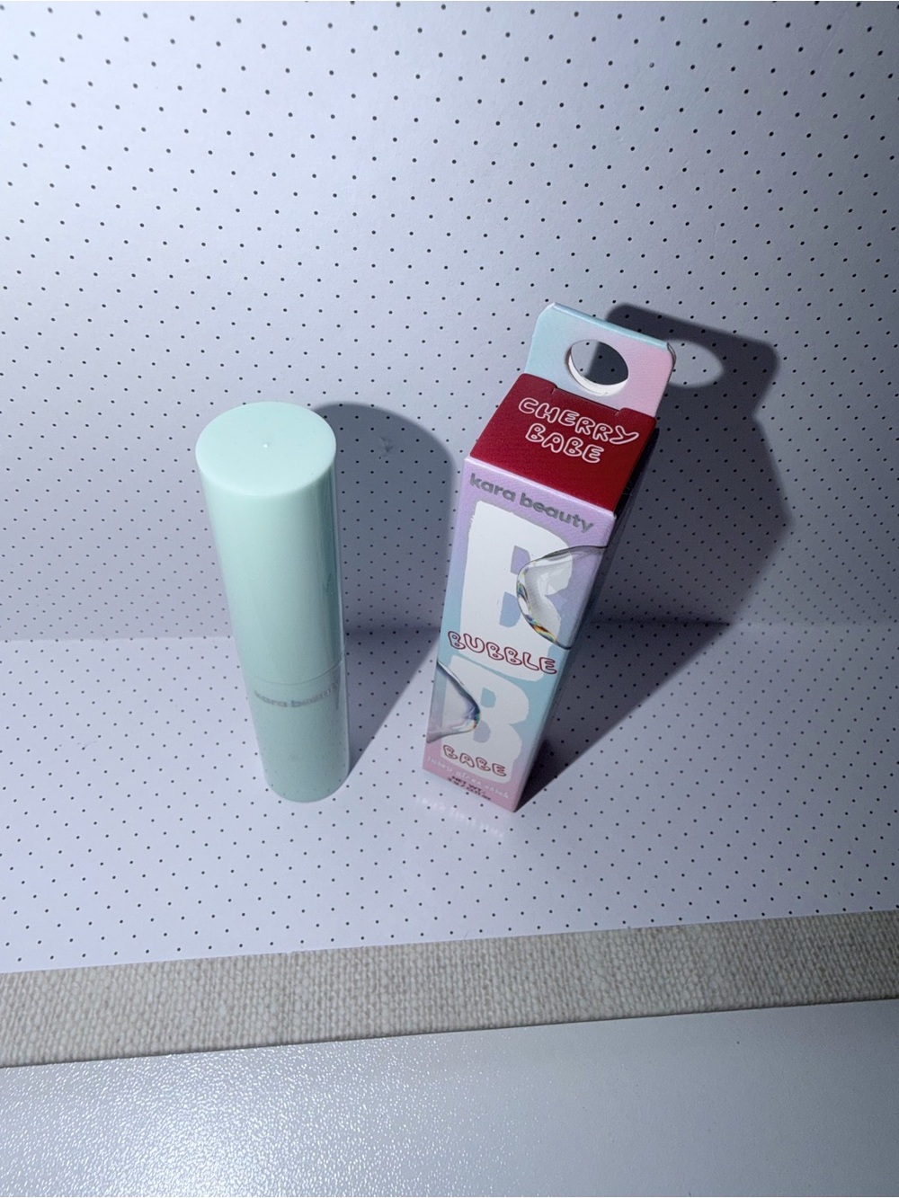 Cherry Babe Bubble Balm Lipstick — Mint Pink Hydrating Tint